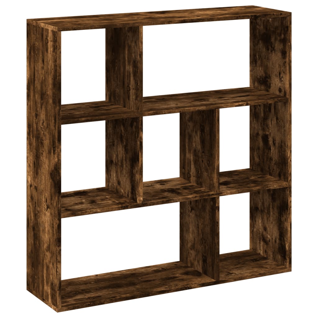 Libreria Divisorio Rovere Fumo 102x29x103,5 cm in Truciolato 858052