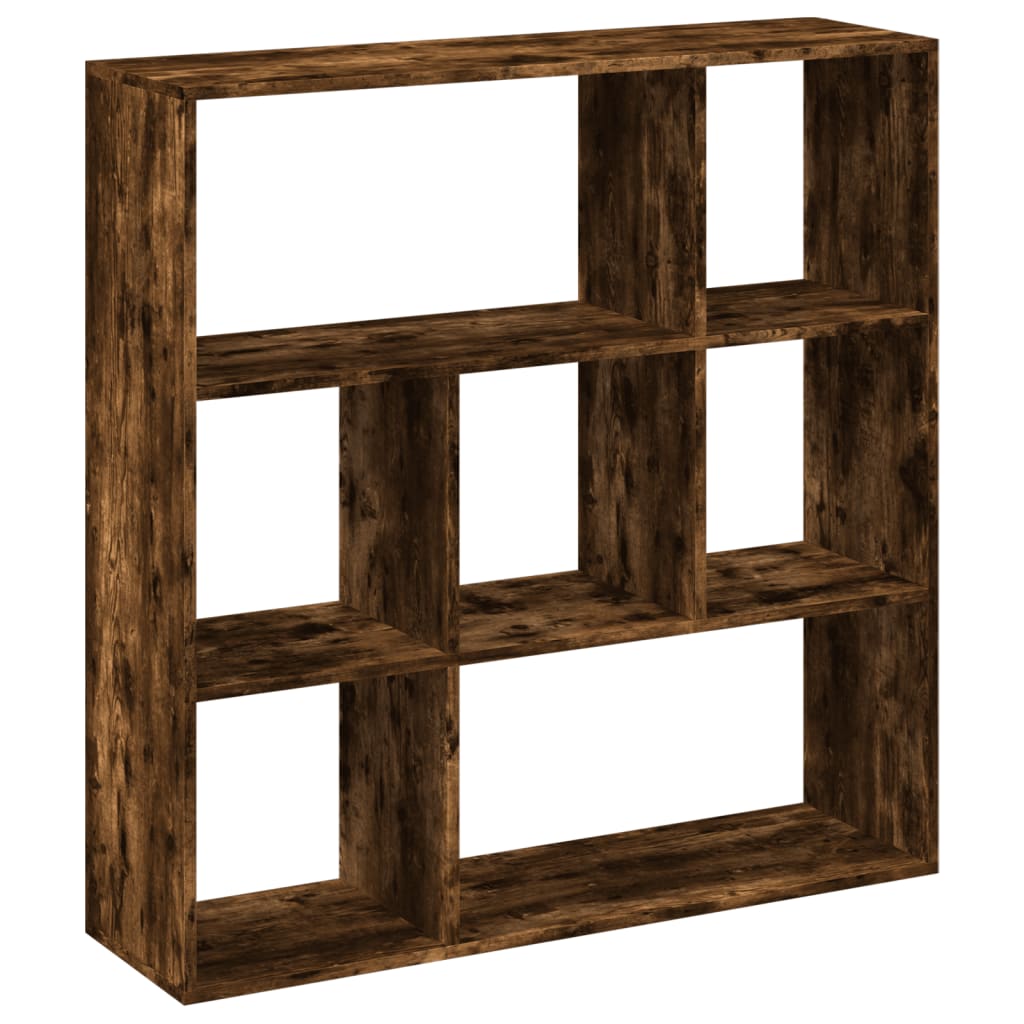 Libreria Divisorio Rovere Fumo 102x29x103,5 cm in Truciolato 858052