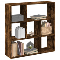 Libreria Divisorio Rovere Fumo 102x29x103,5 cm in Truciolato 858052