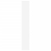 Libreria Divisorio Bianca 67x25x161,5 cm in Truciolato 858075