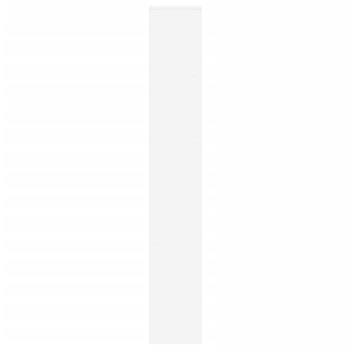Libreria Divisorio Bianca 67x25x161,5 cm in Truciolato 858075