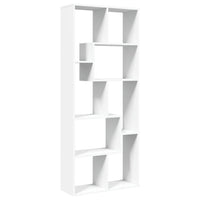 Libreria Divisorio Bianca 67x25x161,5 cm in Truciolato 858075