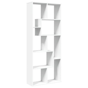Libreria Divisorio Bianca 67x25x161,5 cm in Truciolato 858075