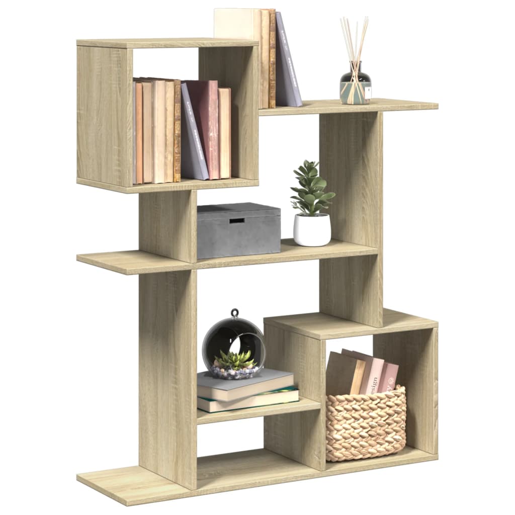 Libreria Divisorio Rovere Sonoma 92x29x112 cm in Truciolato 858122
