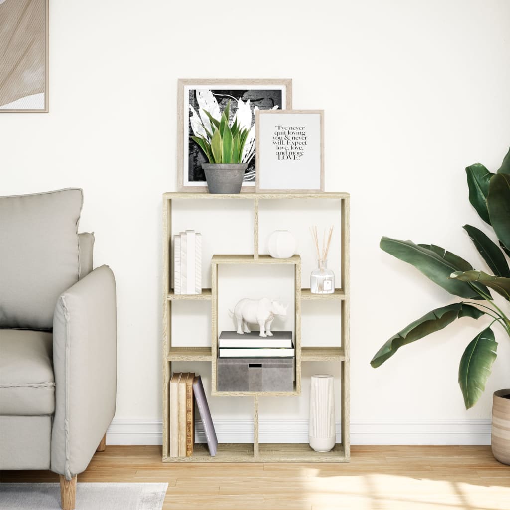 Libreria Rovere Sonoma 63x20x90 cm in Truciolato 858140