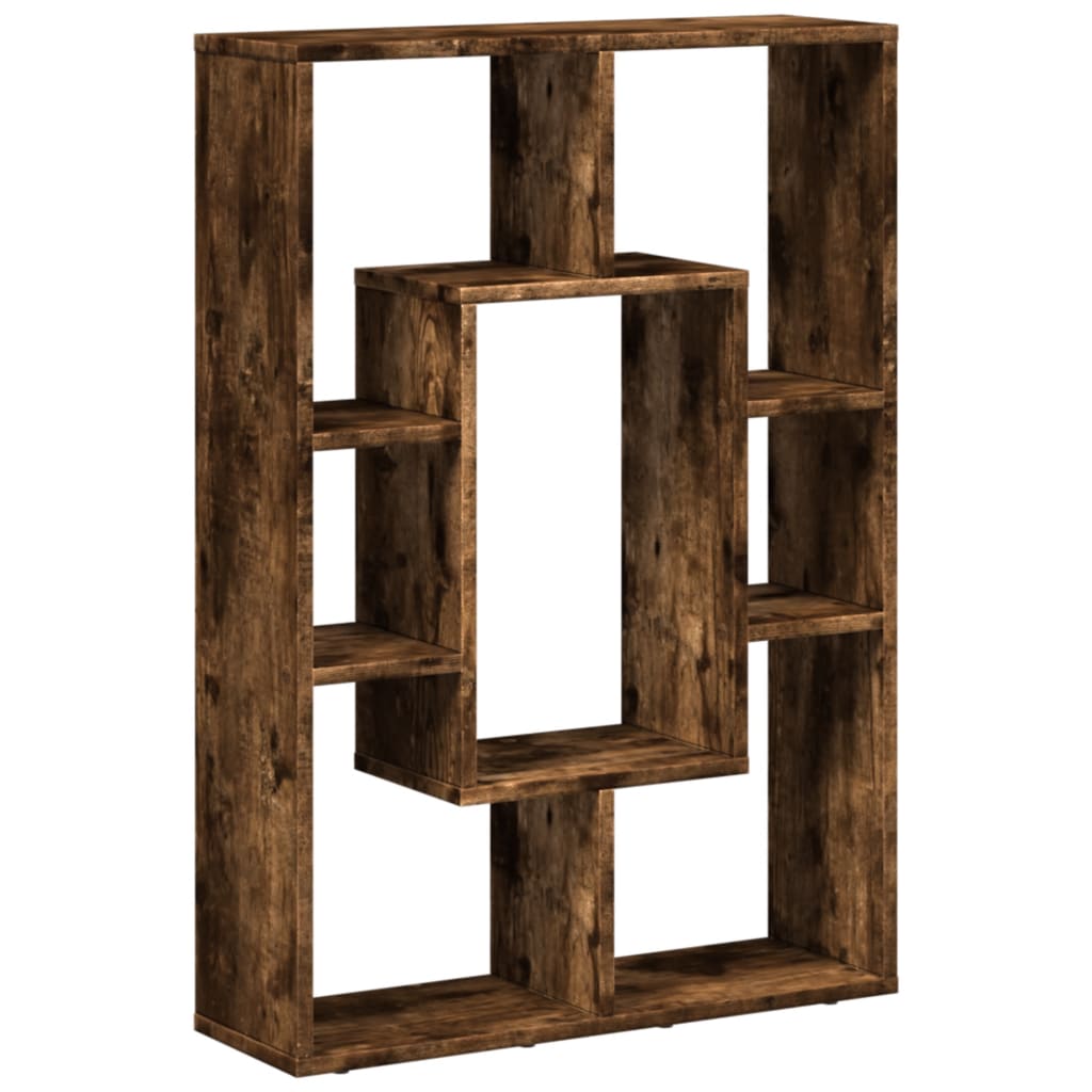 Libreria Rovere Fumo 63x20x90 cm in Truciolato 858142