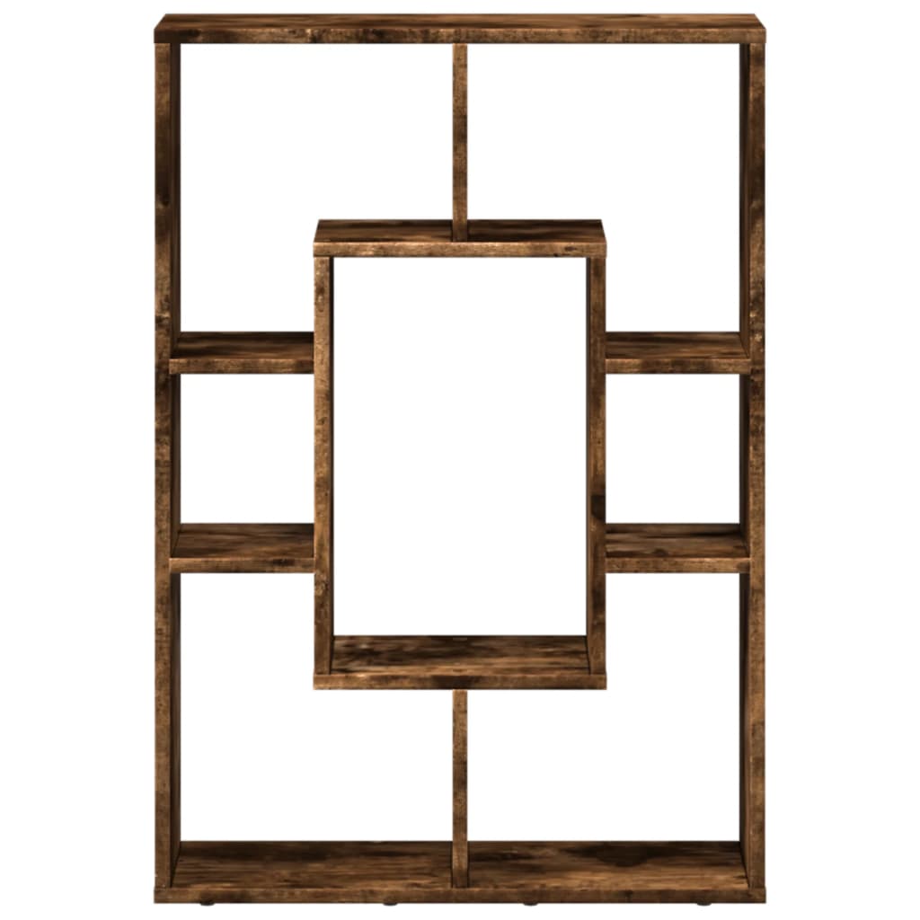 Libreria Rovere Fumo 63x20x90 cm in Truciolato 858142