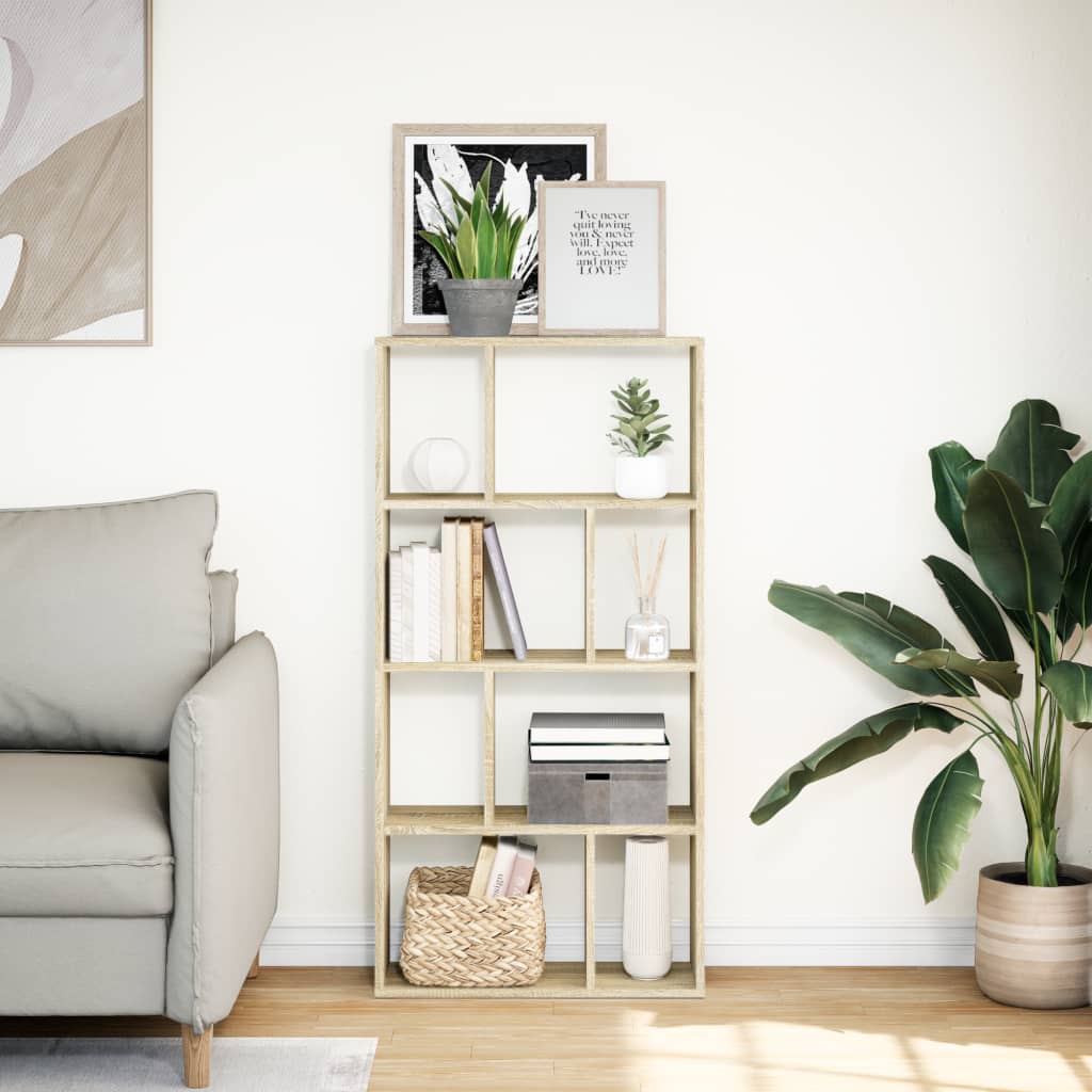 Libreria Rovere Sonoma 60x20x120 cm in Truciolato 858149