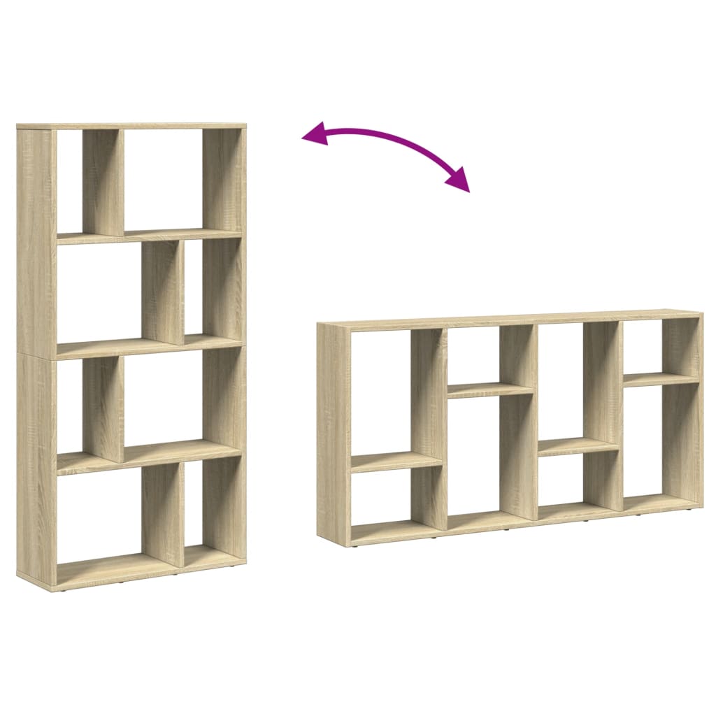 Libreria Rovere Sonoma 60x20x120 cm in Truciolato 858149