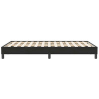 Giroletto senza Materasso-Struttura Letto Nero 120x210 cm Velluto