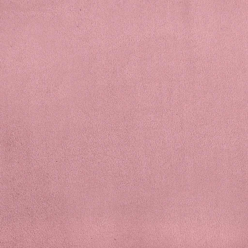 Giroletto senza Materasso-Struttura Letto Rosa 120x210 cm Velluto