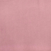 Giroletto senza Materasso-Struttura Letto Rosa 90x220 cm Velluto