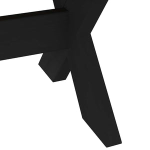 Tavolino NOAIN Gambe a Forma di X 120x60x40cm in Legno Massello 4100034