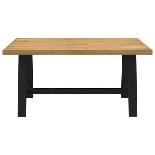 Tavolo Pranzo NOAIN Gambe a Forma A 160x90x75 cm Legno Massello 4100042