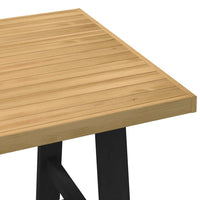 vidaXL Tavolo Pranzo NOAIN Gambe a Forma A 160x90x75 cm Legno Massello