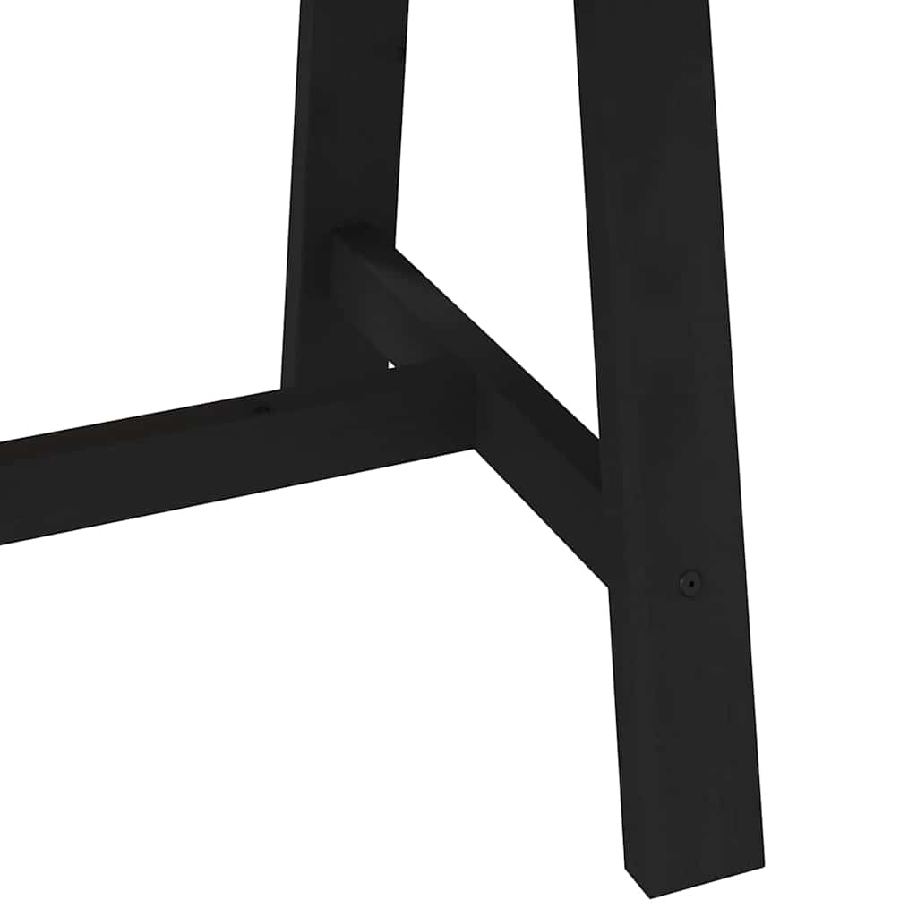 Tavolo Pranzo NOAIN Gambe a Forma A 160x90x75 cm Legno Massello 4100042