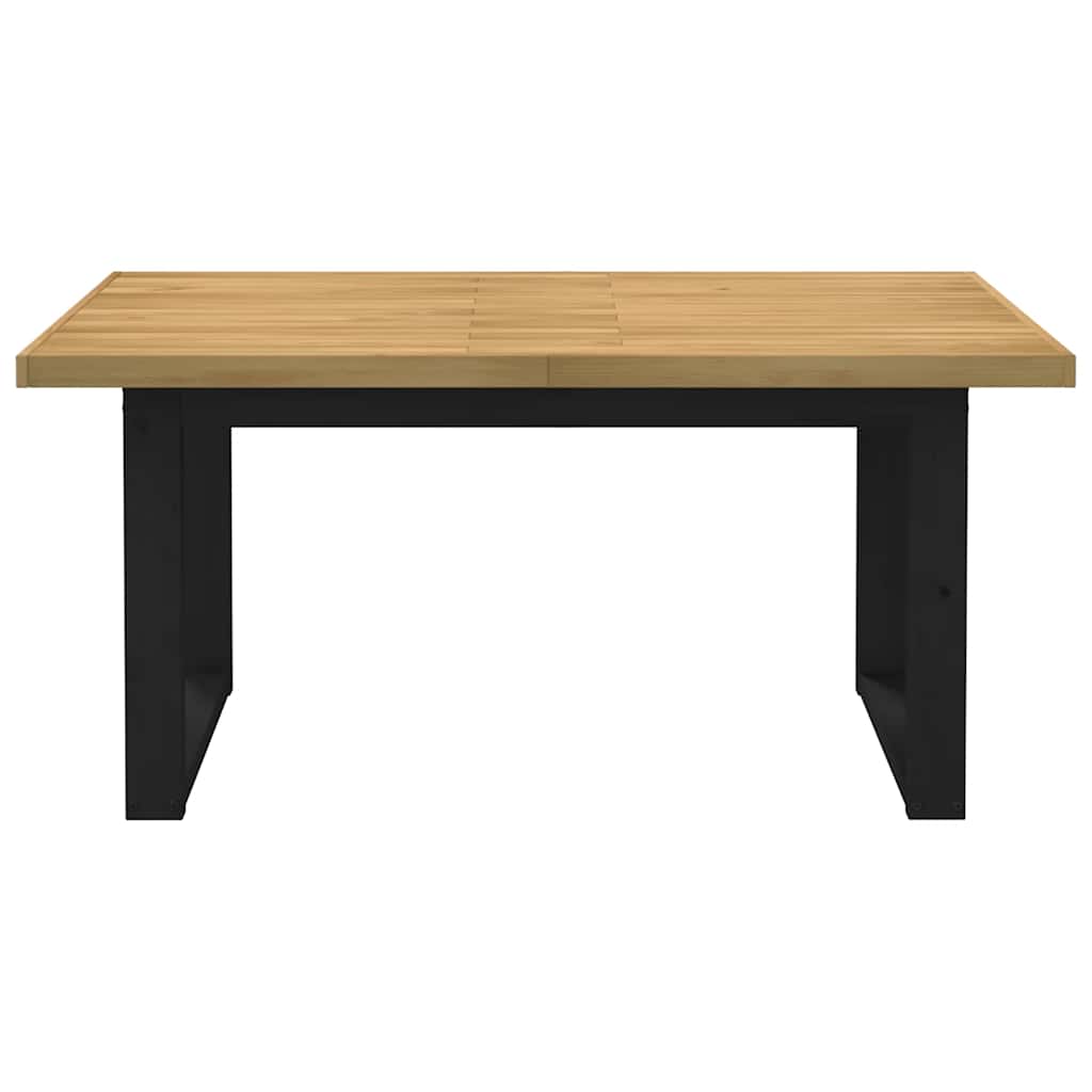 Tavolo Pranzo NOAIN Gambe a Forma U 160x90x75 cm Legno Massello 4100044