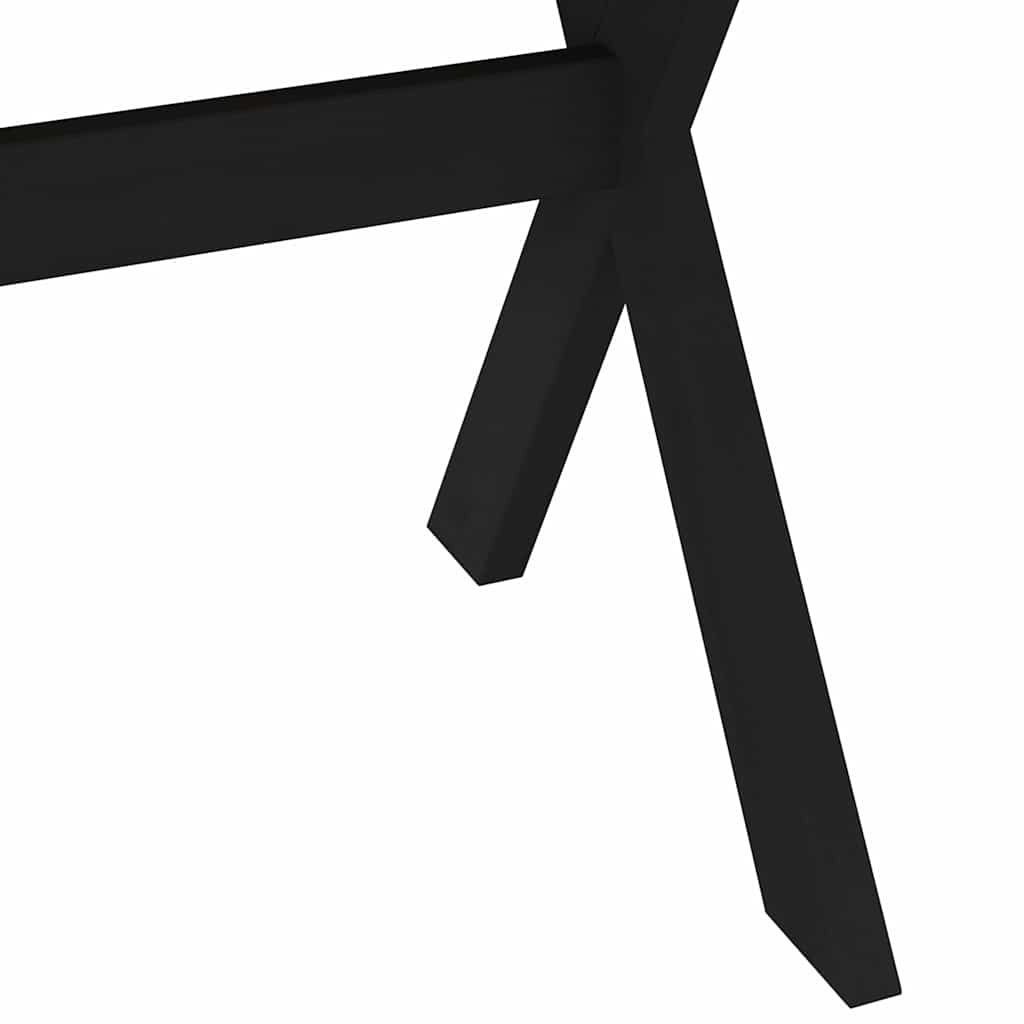 Tavolo Pranzo NOAIN Gambe a Forma X 180x90x75 cm Legno Massello