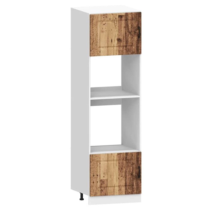 Set Mobili da Cucina 7 pz Kalmar Legno Vecchio in Truciolato 3314739