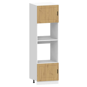 Set Mobili da Cucina 7 pz Kalmar Rovere Artigianale Truciolato