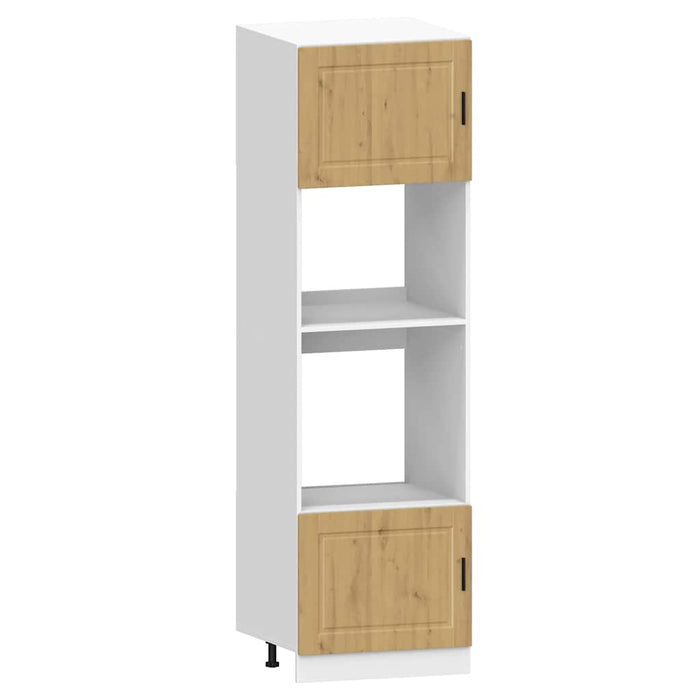 Set Mobili da Cucina 7 pz Kalmar Rovere Artigianale Truciolato