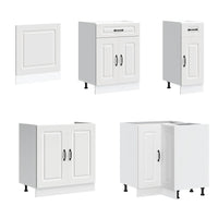 Set Mobili da Cucina 11 pz Kalmar Bianchi Legno Multistrato 3314881