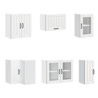 Set Mobili da Cucina 11 pz Lucca Bianchi Legno Multistrato 3314891