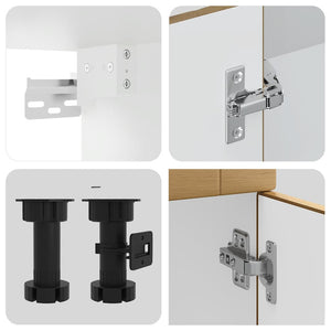 Set Mobili da Cucina 11 pz Porto Rovere Artigianale Truciolato 3314940