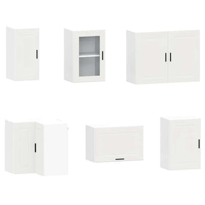 Set Mobili da Cucina 11 pz Porto Bianchi Legno Multistrato 3314961