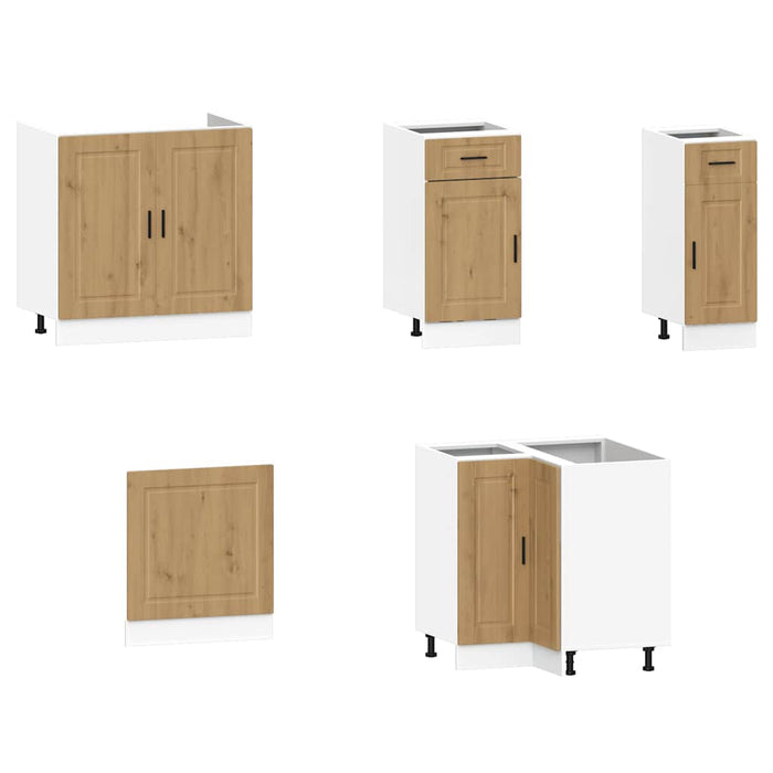 Set Mobili da Cucina 11 pz Porto Rovere Artigianale Truciolato 3314970