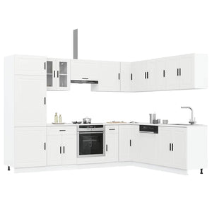 Set Mobili da Cucina 14 pz Porto Bianchi Legno Multistrato 3314991