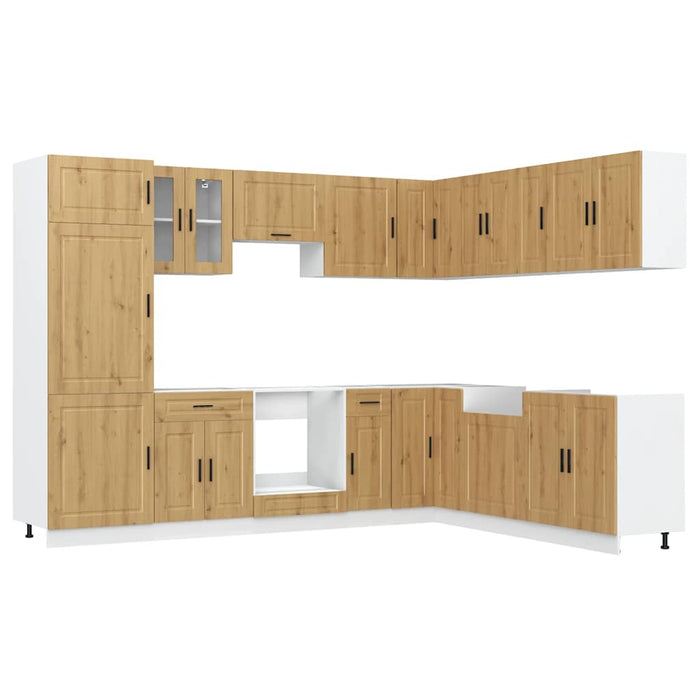 Set Mobili da Cucina 14 pz Porto Rovere Artigianale Truciolato