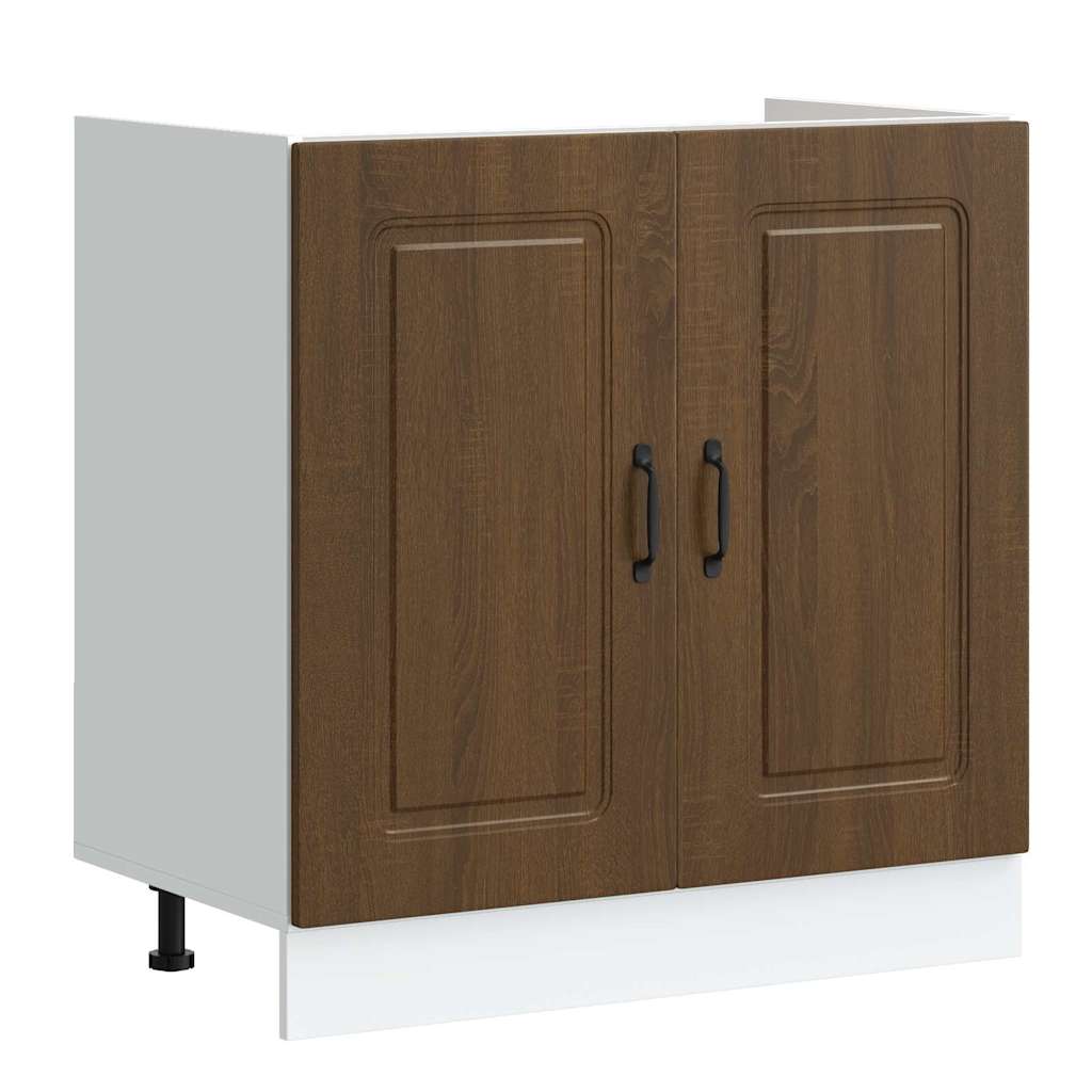Mobile da cucina Kalmar 2 pcs Marrone 80 x 46 x 81.5 cm 3315008