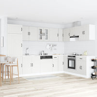 Mobile da cucina con porta Lucca Bianco 80 x 46 x 81,5 cm 3315011