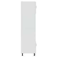 vidaXL Armadi Forno 2 pz Lucca Bianchi in Legno Multistrato