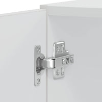 vidaXL Armadi Forno 2 pz Lucca Bianchi in Legno Multistrato