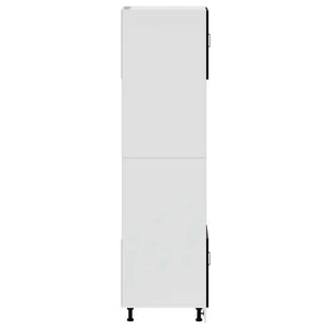 Armadi Forno 2 pz Kalmar Neri in Legno Multistrato 3315032