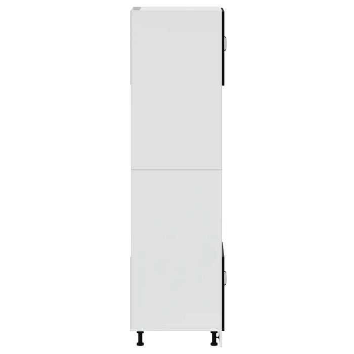 Armadi Forno 2 pz Kalmar Neri in Legno Multistrato 3315032