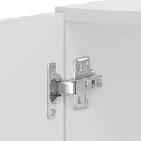 Armadi Forno 2 pz Kalmar Bianchi Lucido in Legno Multistrato 3315033