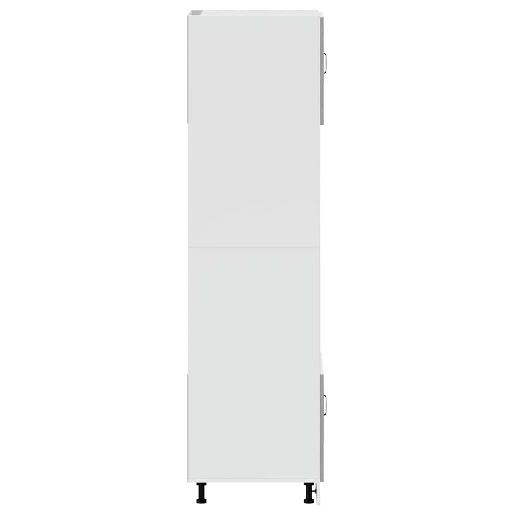 Armadi Forno 2 pz Lucca Grigio Cemento in Legno Multistrato