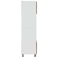 Armadi Forno 2 pz Kalmar Rovere Fumo in Legno Multistrato 3315036