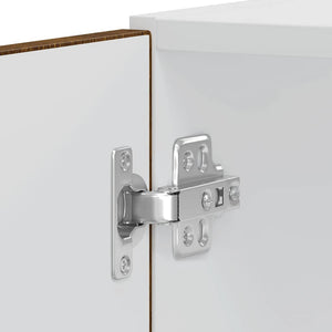 Armadi Forno 2 pz Kalmar Rovere Marrone in Legno Multistrato 3315038