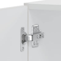 Armadi Forno 2 pz Porto Bianchi Lucido in Legno Multistrato 3315053