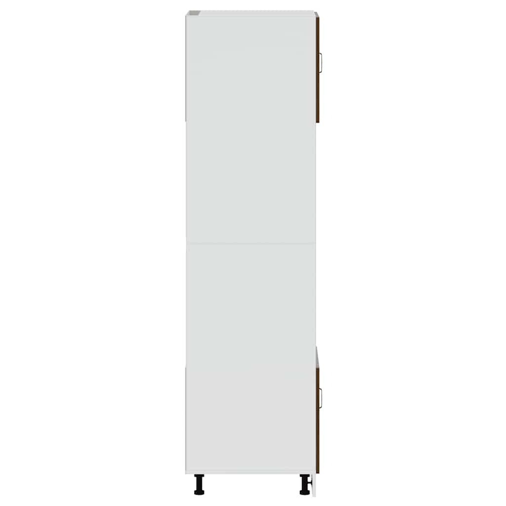 Armadi Forno 2 pz Porto Rovere Marrone in Legno Multistrato 3315058