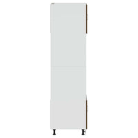 Armadi Forno 2 pz Porto Rovere Marrone in Legno Multistrato 3315058