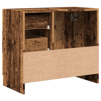vidaXL Mobile Sottolavabo Legno Vecchio 63x30x54 cm in Truciolato