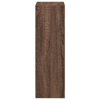 Libreria Rovere Marrone 40x24x76 cm in Legno Multistrato 857771