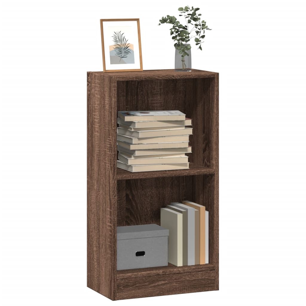 Libreria Rovere Marrone 40x24x76 cm in Legno Multistrato 857771