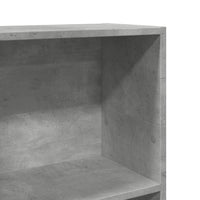 Libreria Grigio Cemento 40x24x109 cm in Truciolato 857777