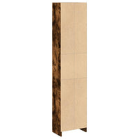 Libreria Rovere Fumo 40x24x176 cm in Legno Multistrato 857796